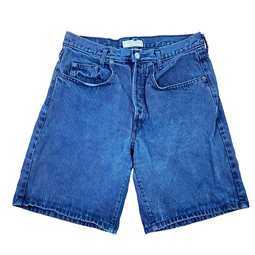 VTG Guess High Rise Mom Jean Shorts 29 Button Fly